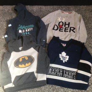 Boys size 3T Sweater Lot